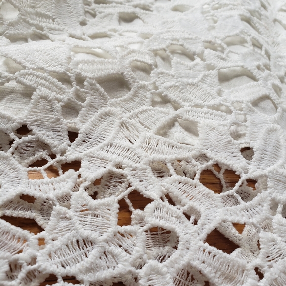 White Lace Midi/ Mini Dress - Picture 6 of 6